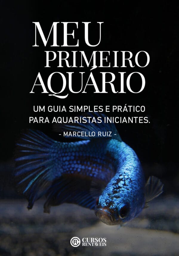 capa do ebook meu primiero aquário