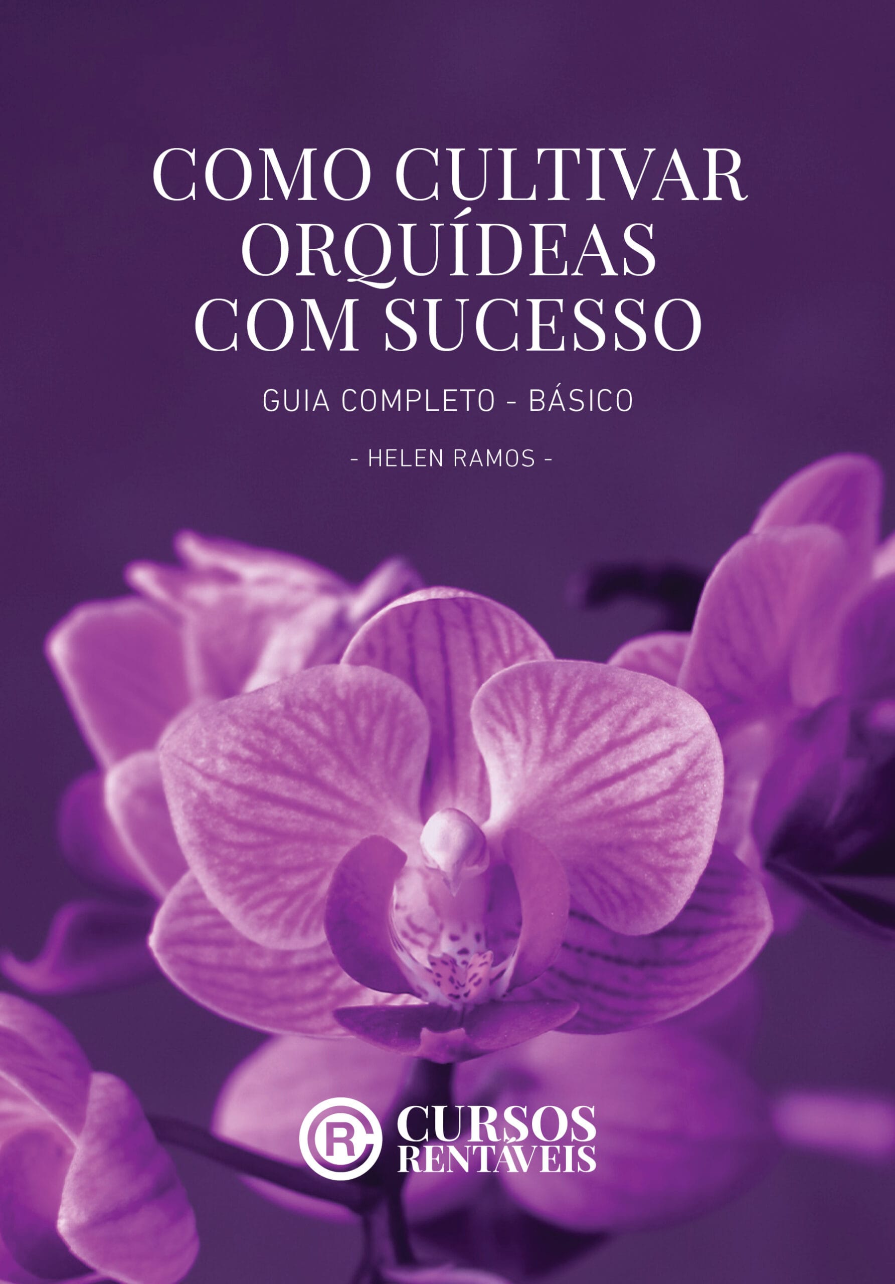 capa do ebook como cultivar orqídeas com sucesso
