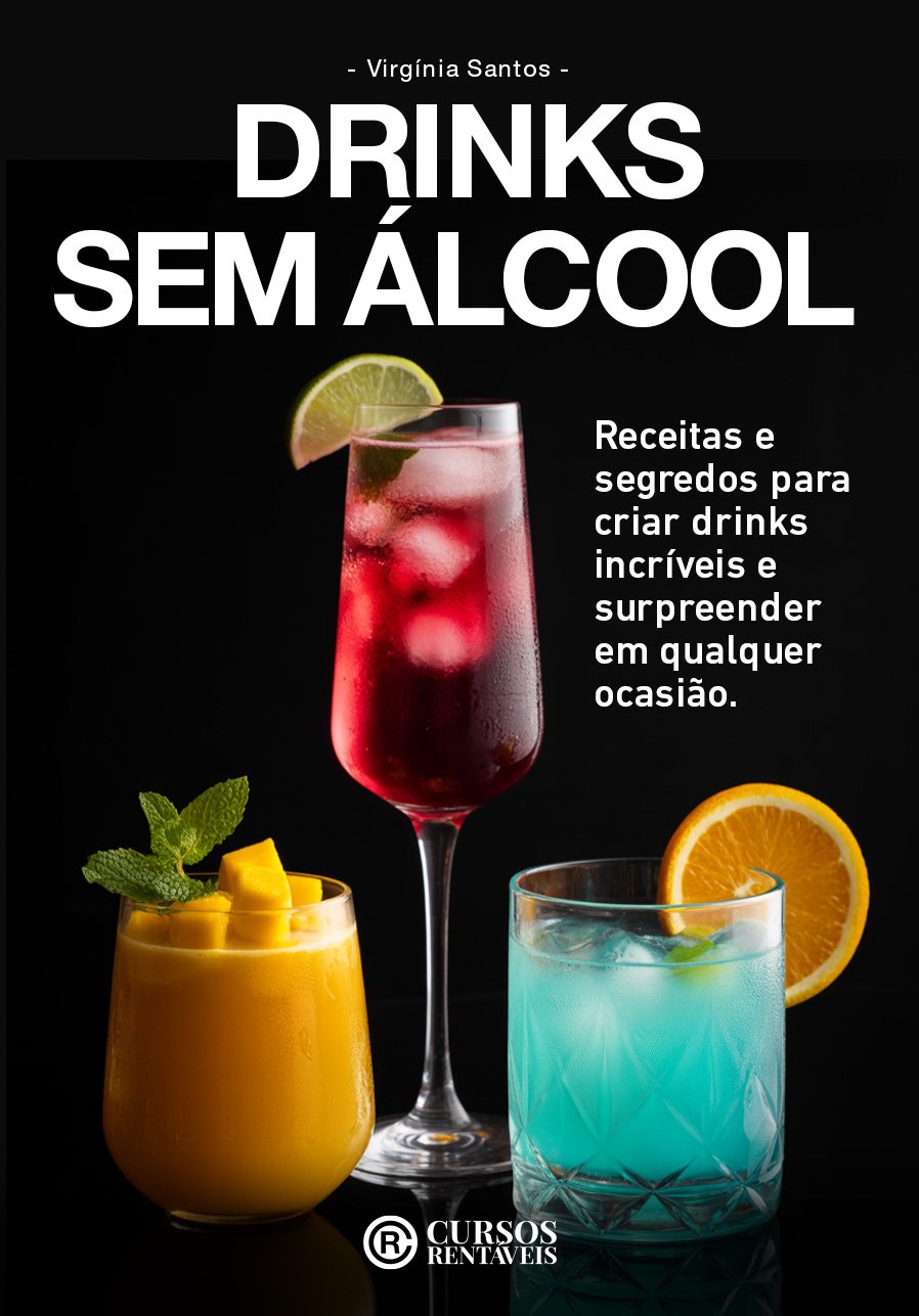 ebook Drinks sem álcool