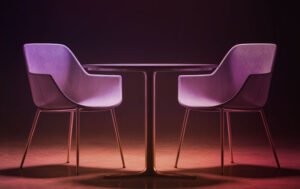 foto de duas cadeiras vazias