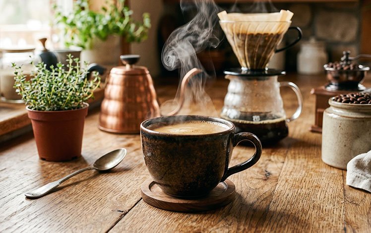 cafe forte equilibrado sem amargor preparado corretamente