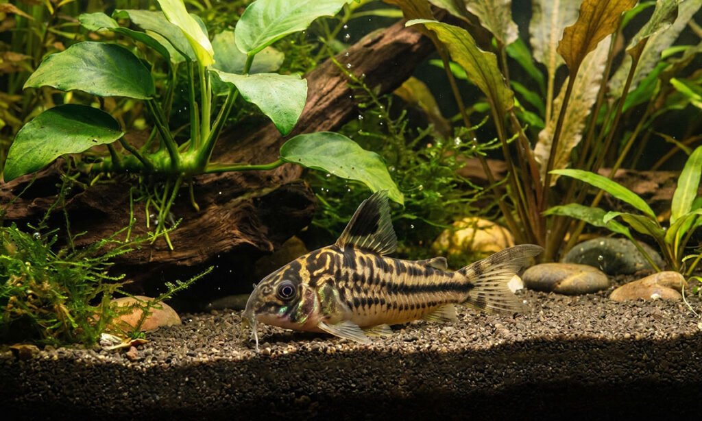 Corydoras peixe